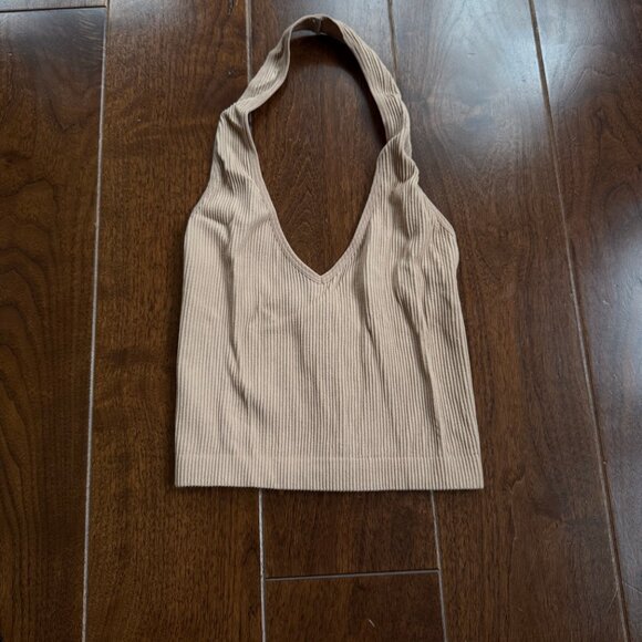 Sunday Best Ribbed Halter Top Set (Sinchseamless) - Picture 5 of 5